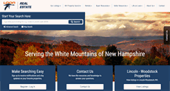 Desktop Screenshot of loonrealestate.com